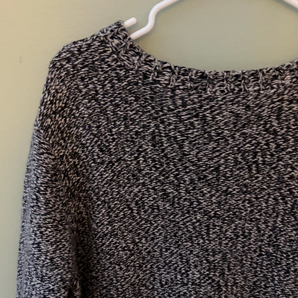 Talbots Women's Button Down Lambs Wool Marled Car… - image 8